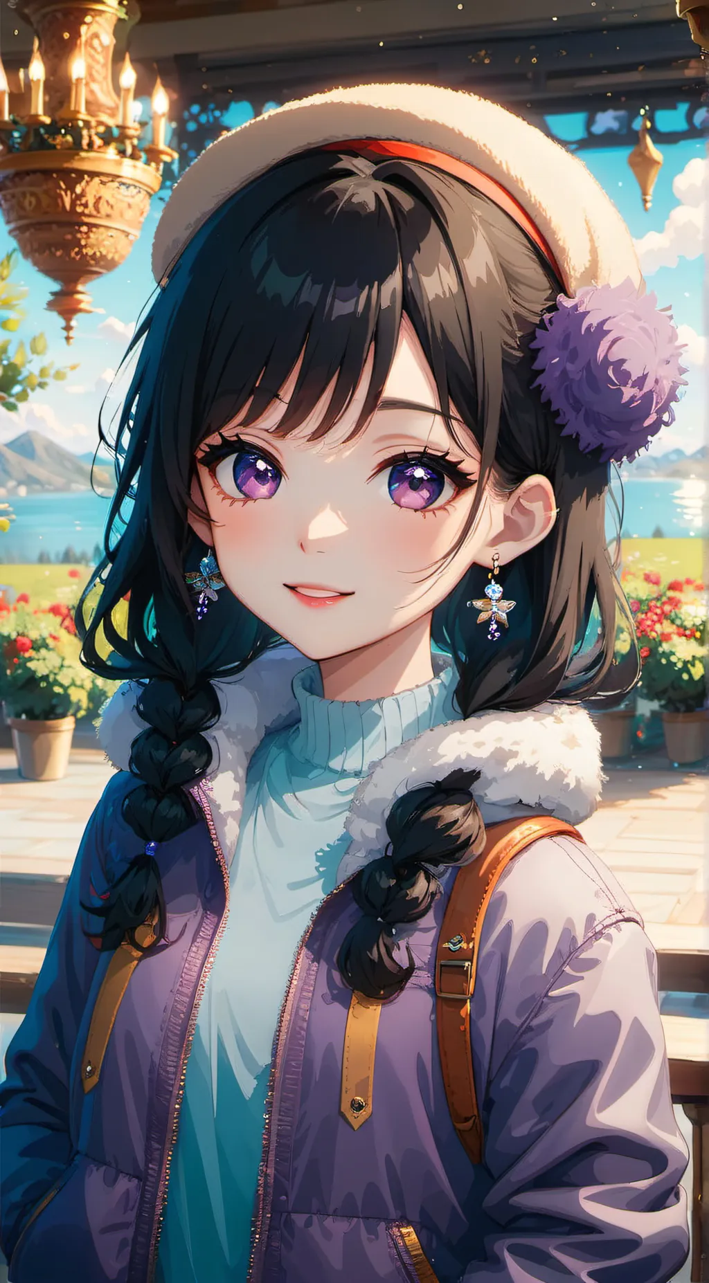 ai character: Mya background