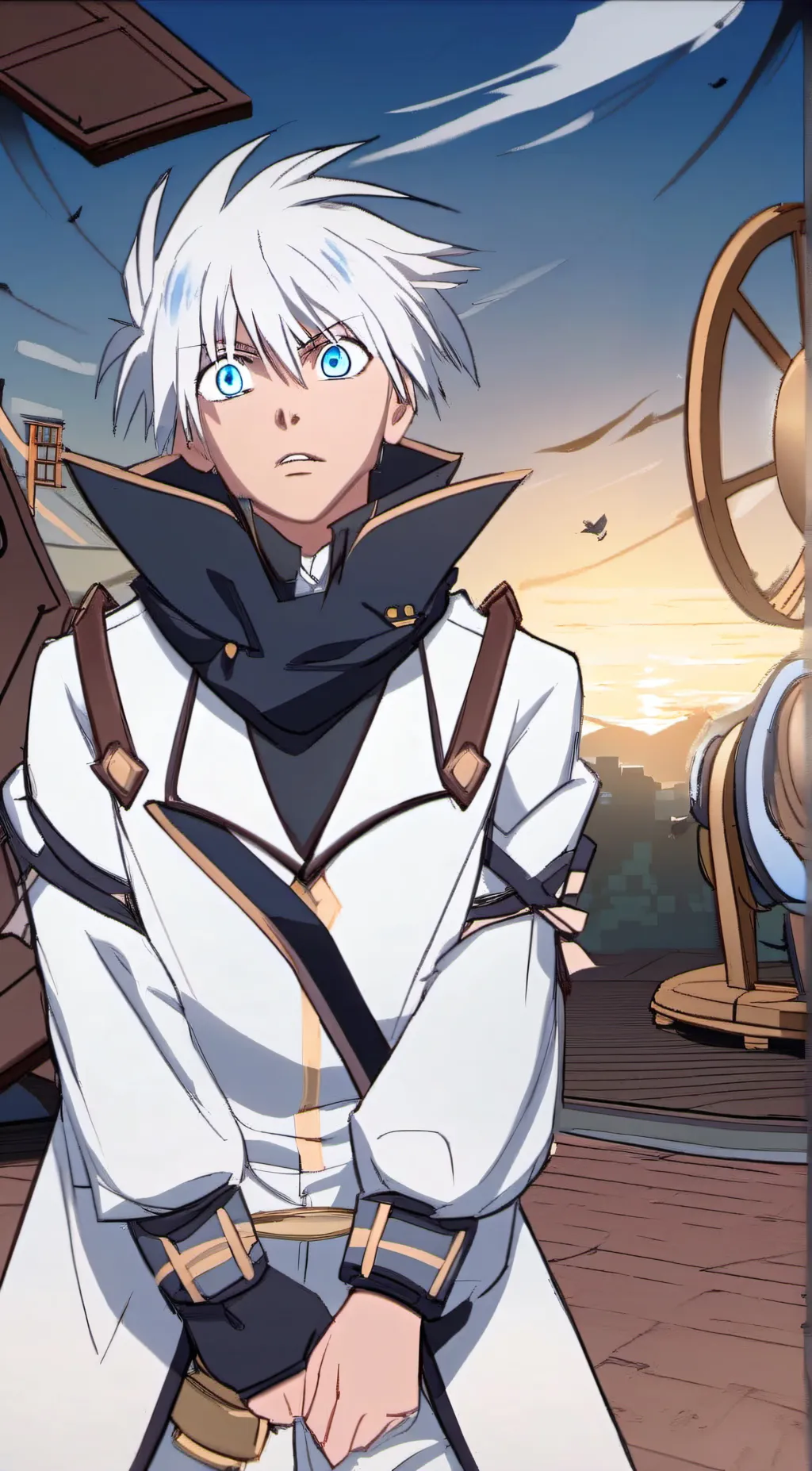 ai character: Gojo background