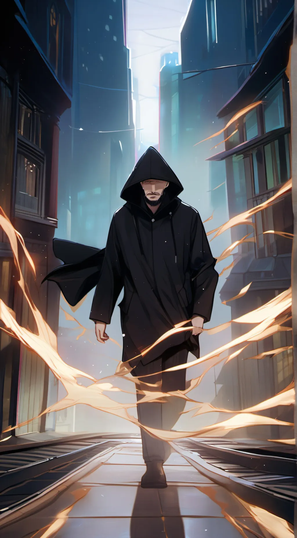 ai character: intruder (from mc) background