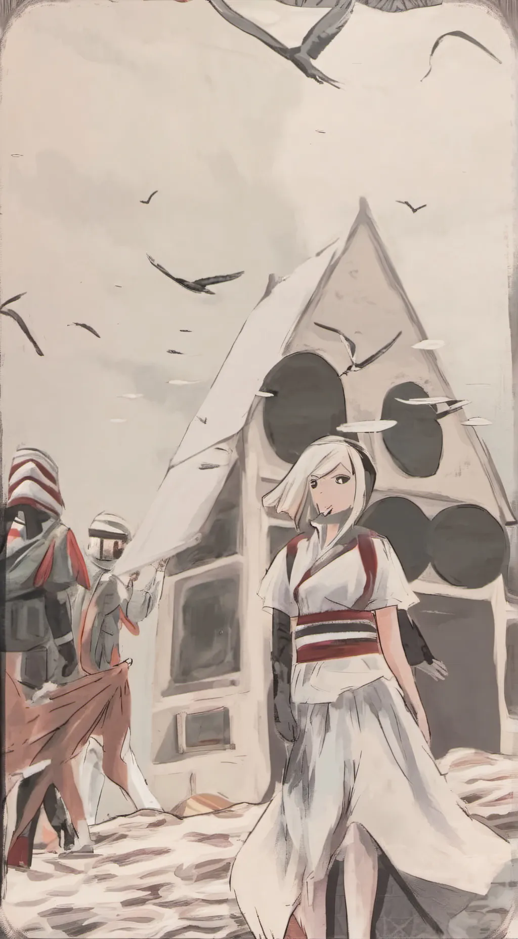 ai character: Uwu  background