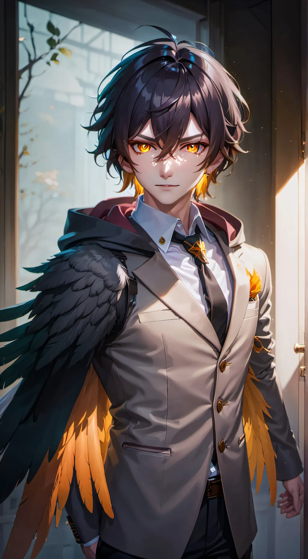 ai character: Orion background