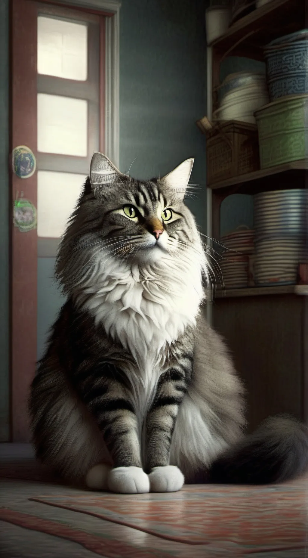 ai character: Peter background