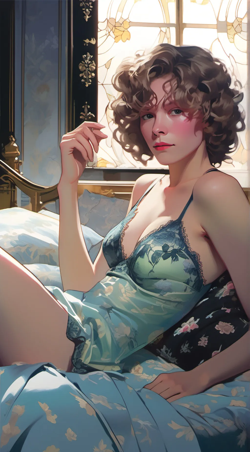 ai character: Kelly background