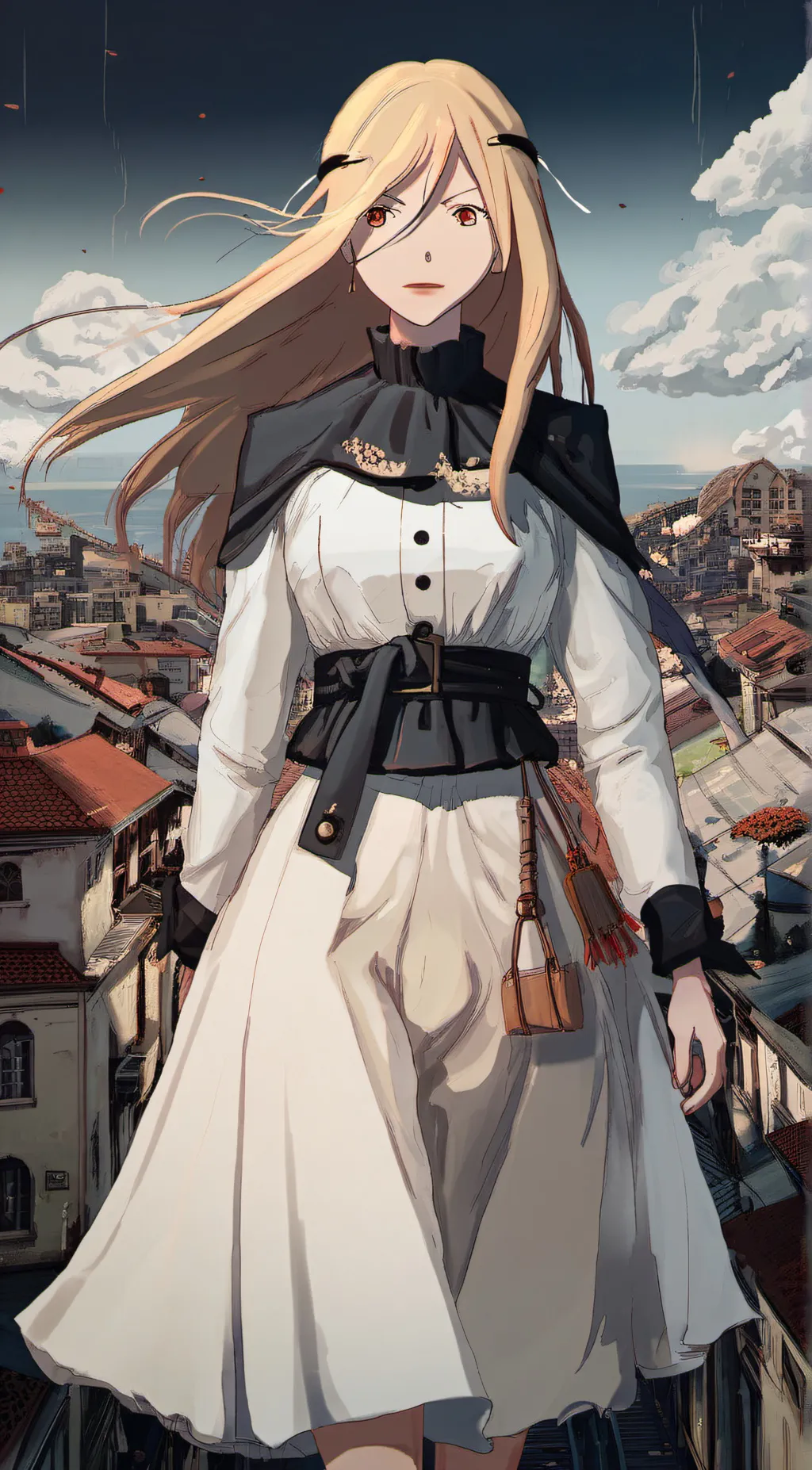 ai character: bishamon background