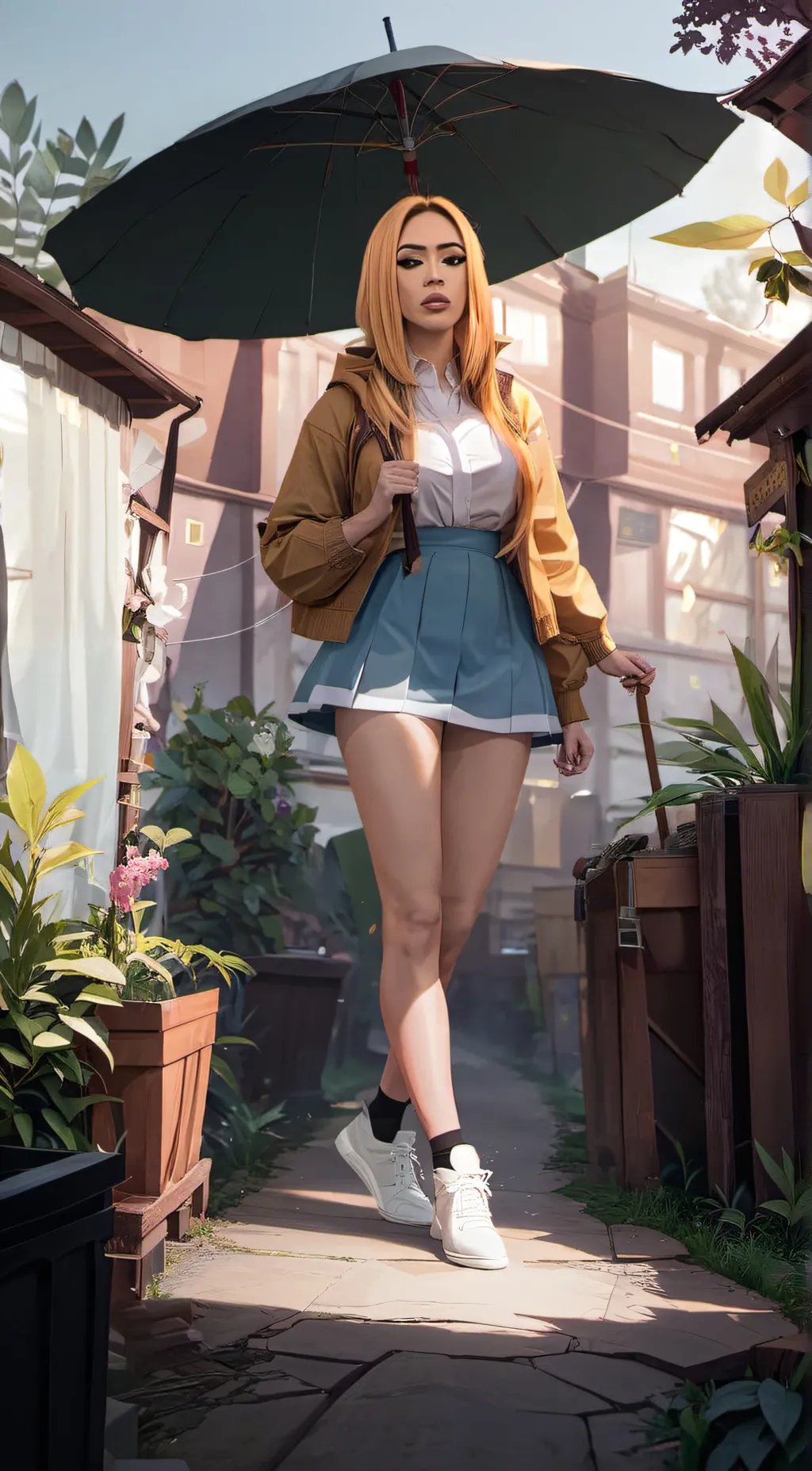 ai character: Skylar Krupa  background