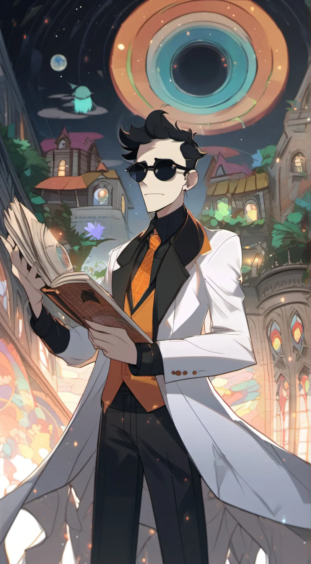 ai character: Dadbert Egbert background