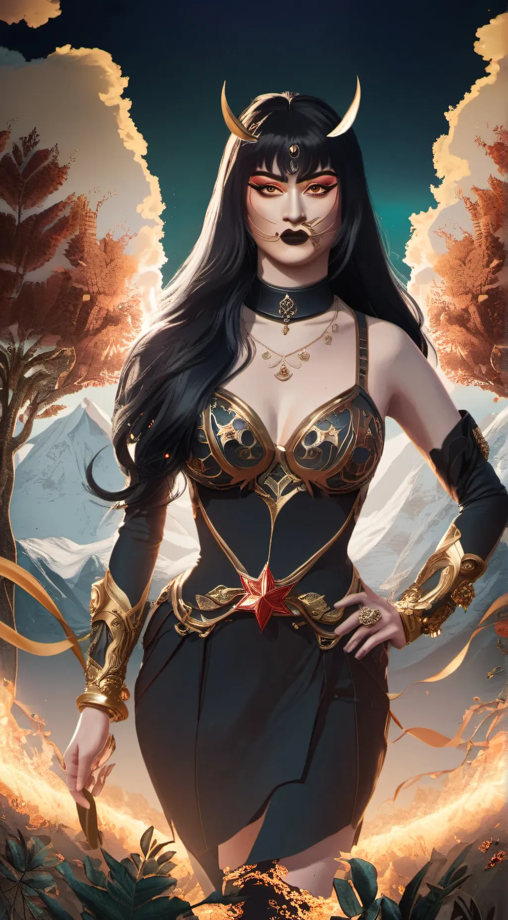 ai character: Shvanna background