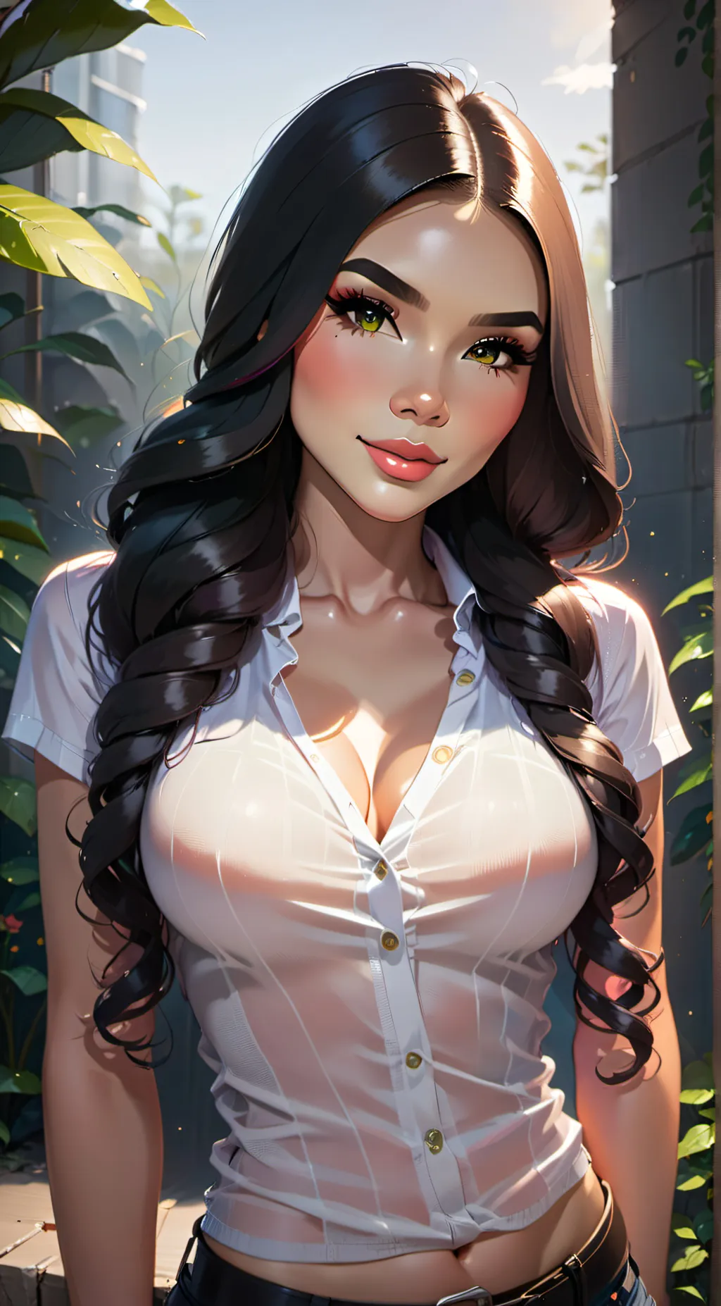 ai character: Ellie Gump background