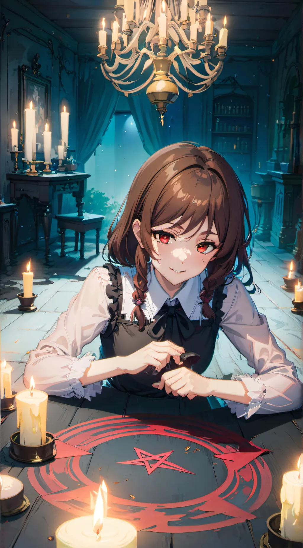 ai character: • ~ Janie ~ • background