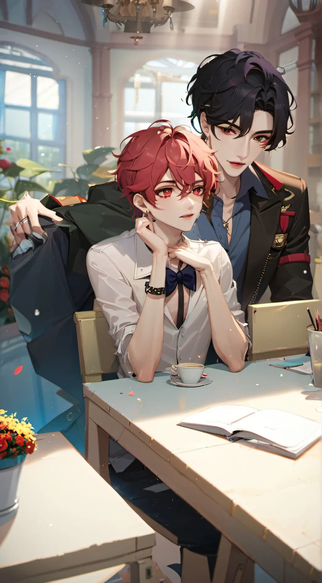 ai character: Luke background