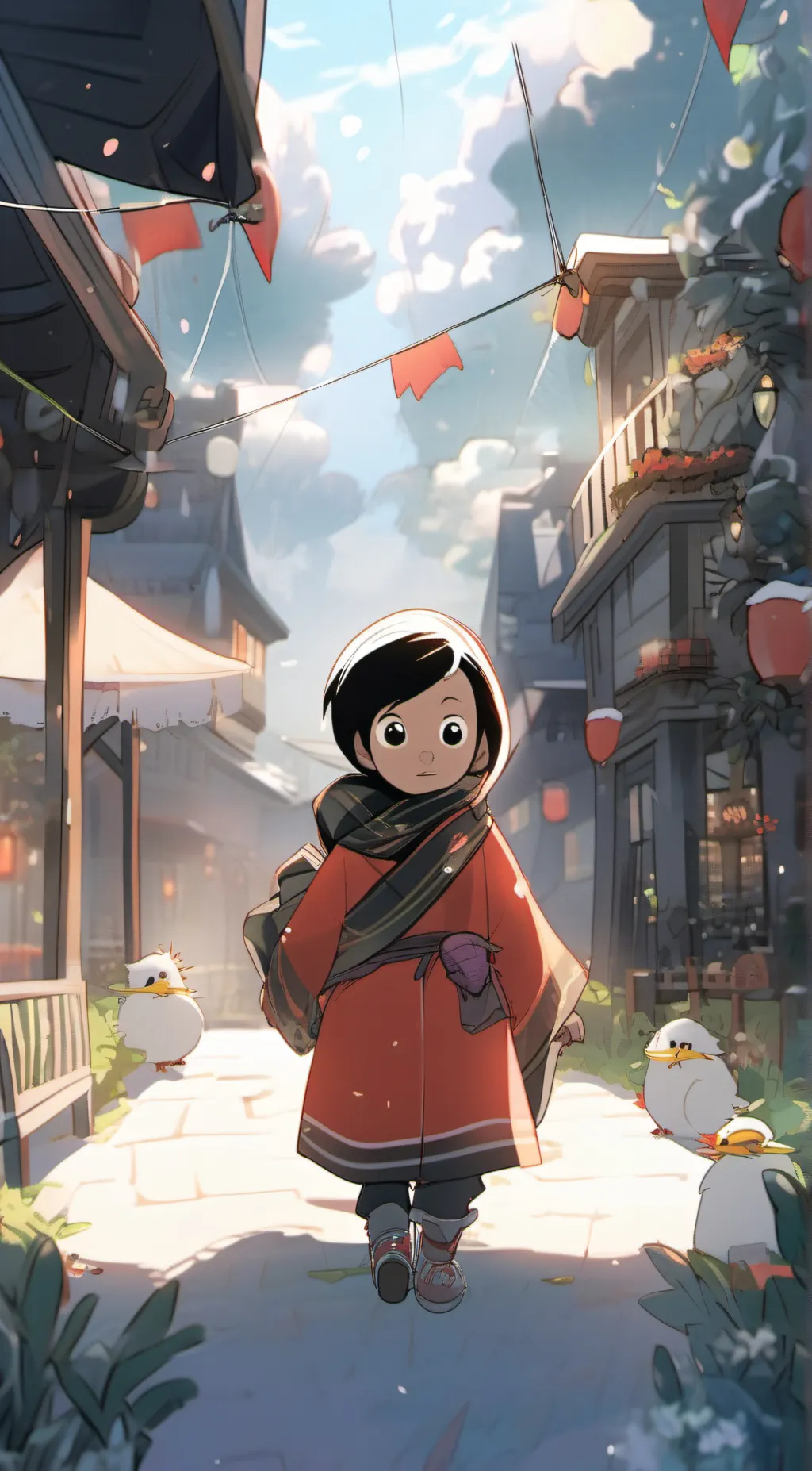 ai character: Ayub Blvd background