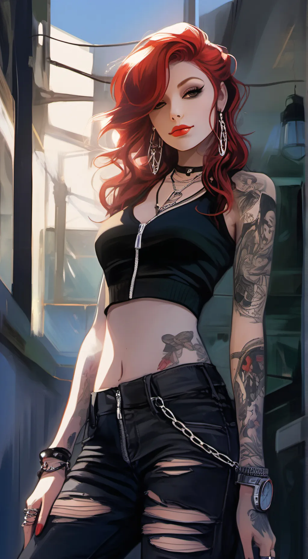 ai character: Iris  background