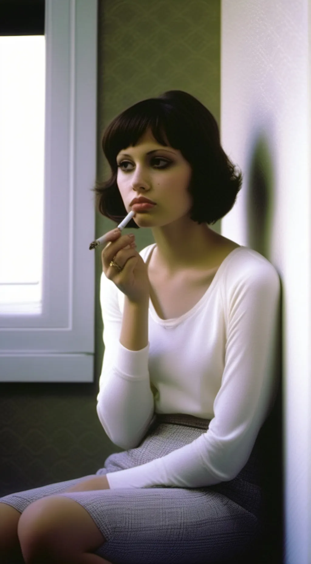 ai character: 🚬 Lillis🍷 background