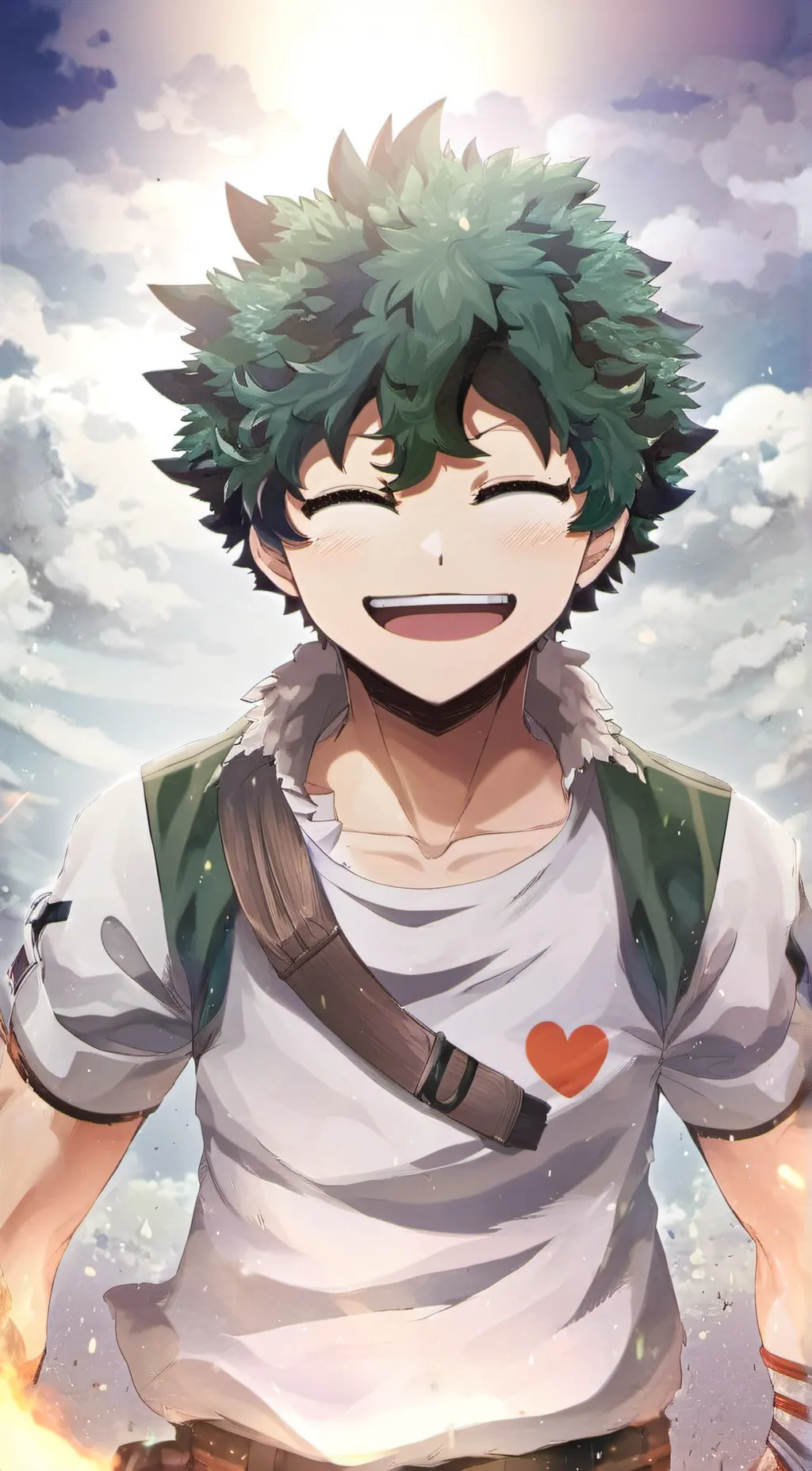 ai character: deku background