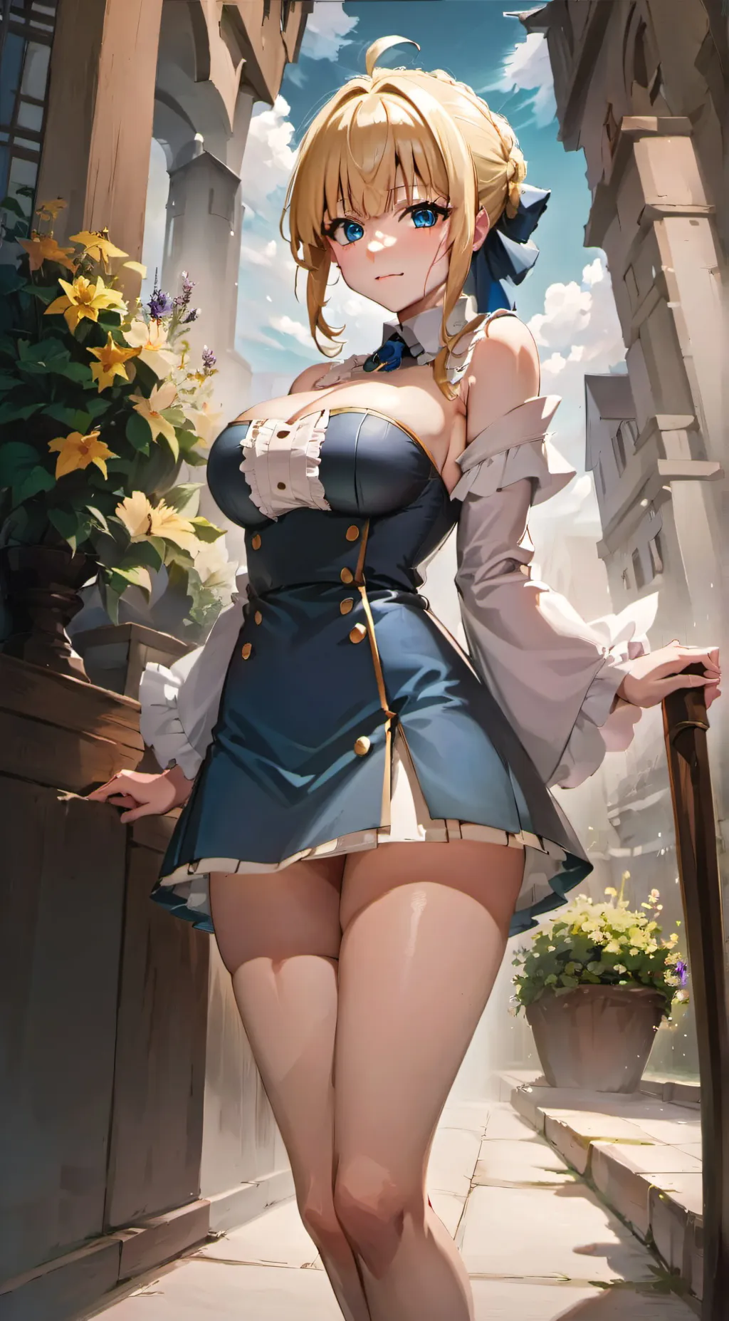 ai character: vanessa  background