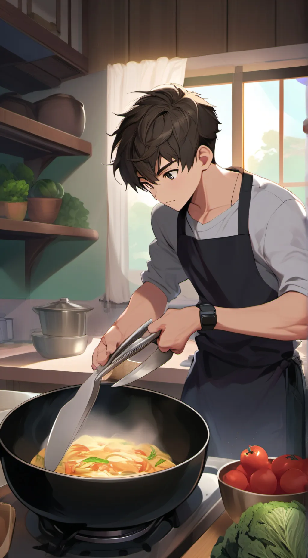 ai character: Dave background