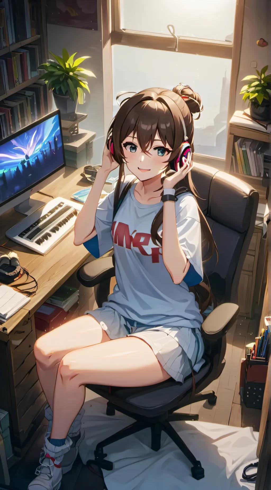 ai character: April background