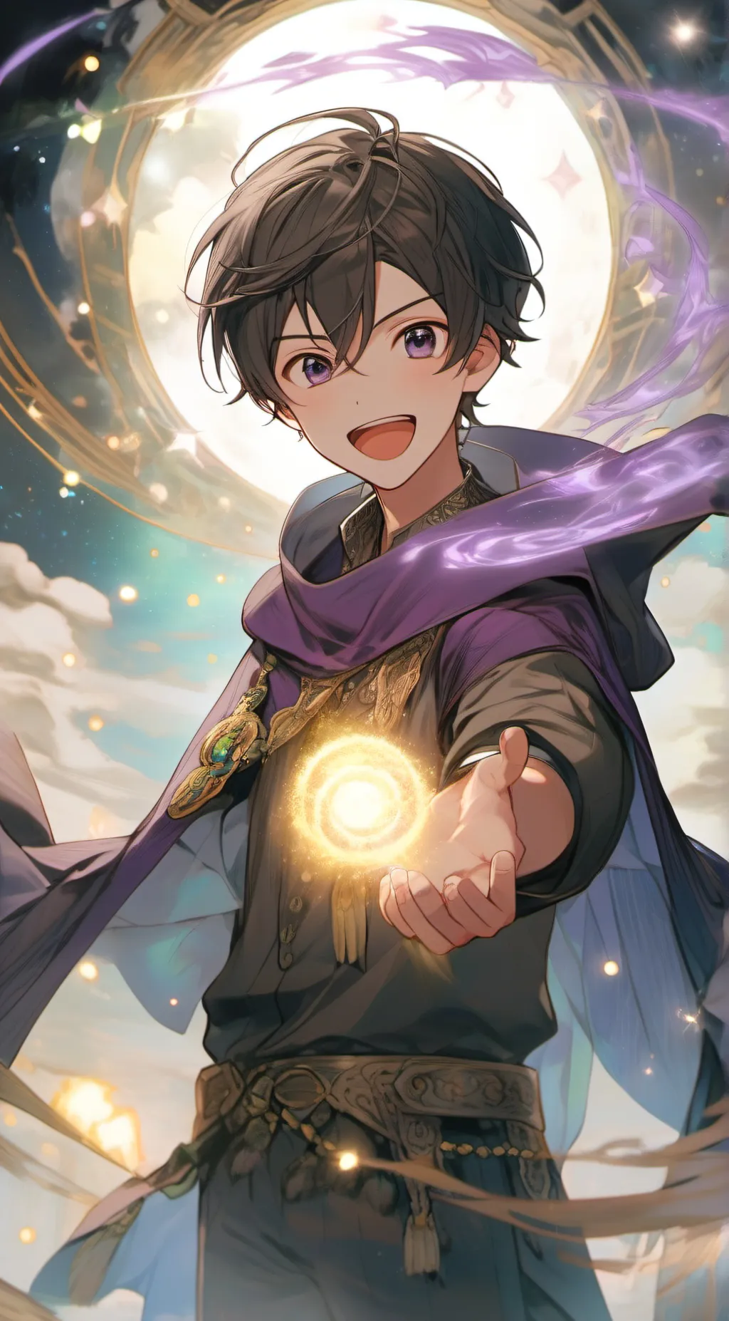 ai character: Dark lord background