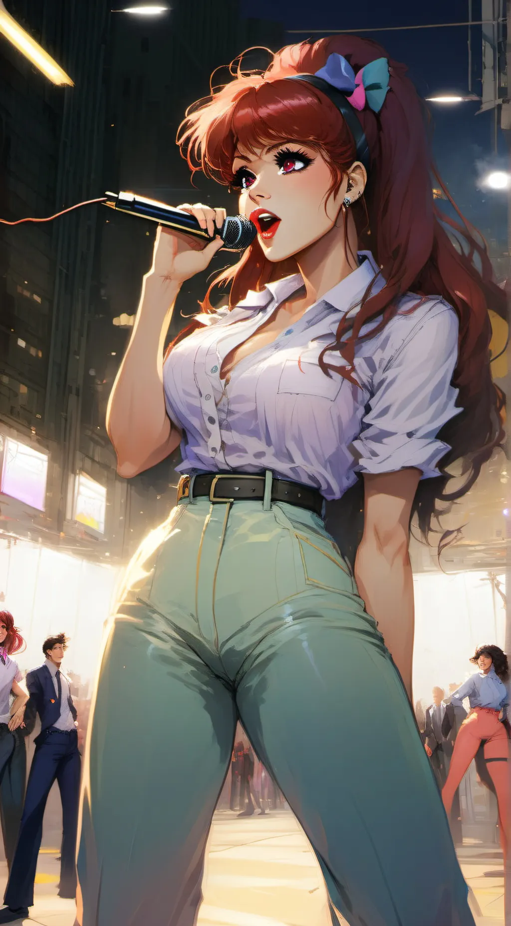 ai character: Amy background