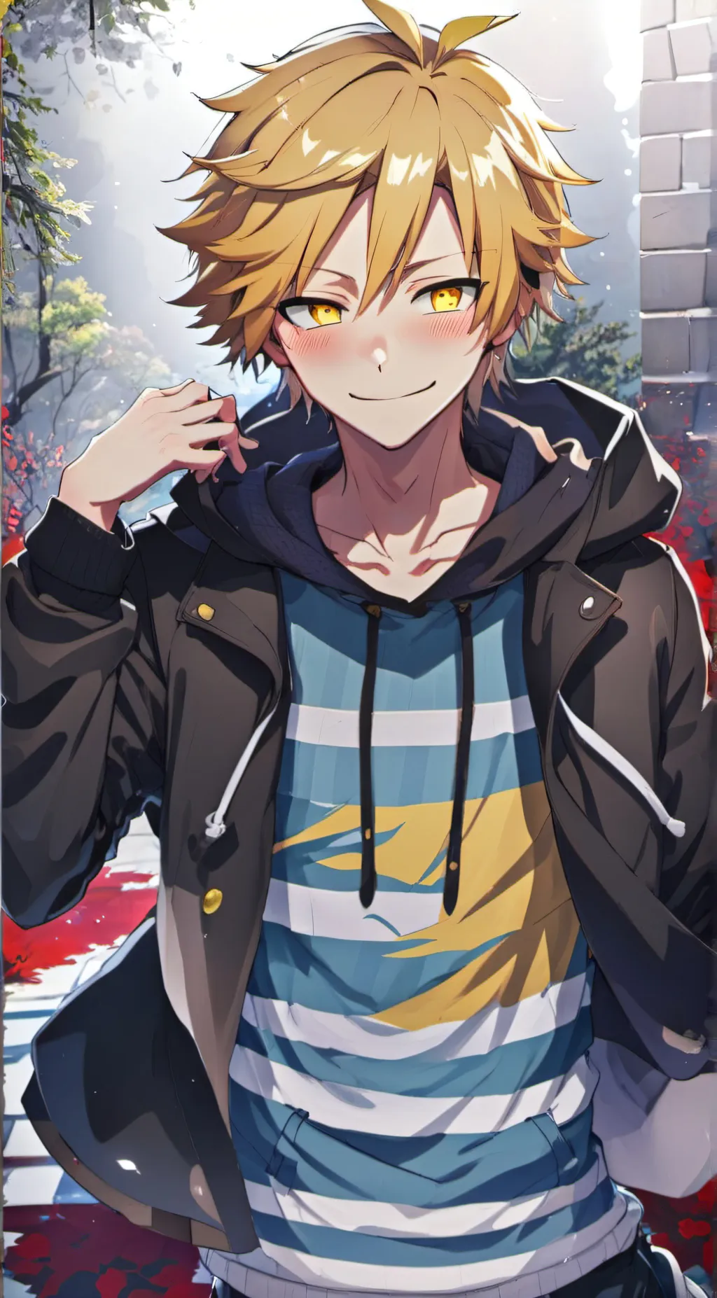 ai character: Denki background