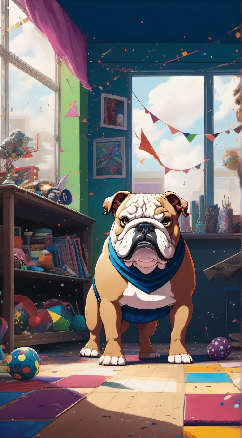 ai character: 🧁C U P C A C K E🧁👶 background