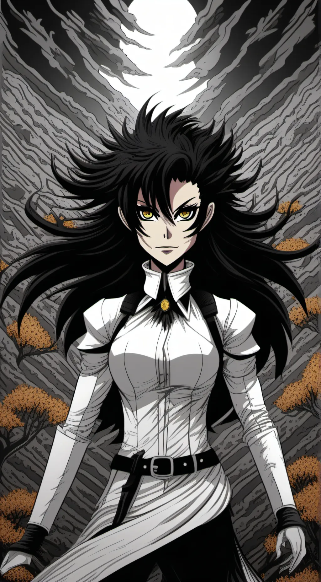 ai character: Elena  background