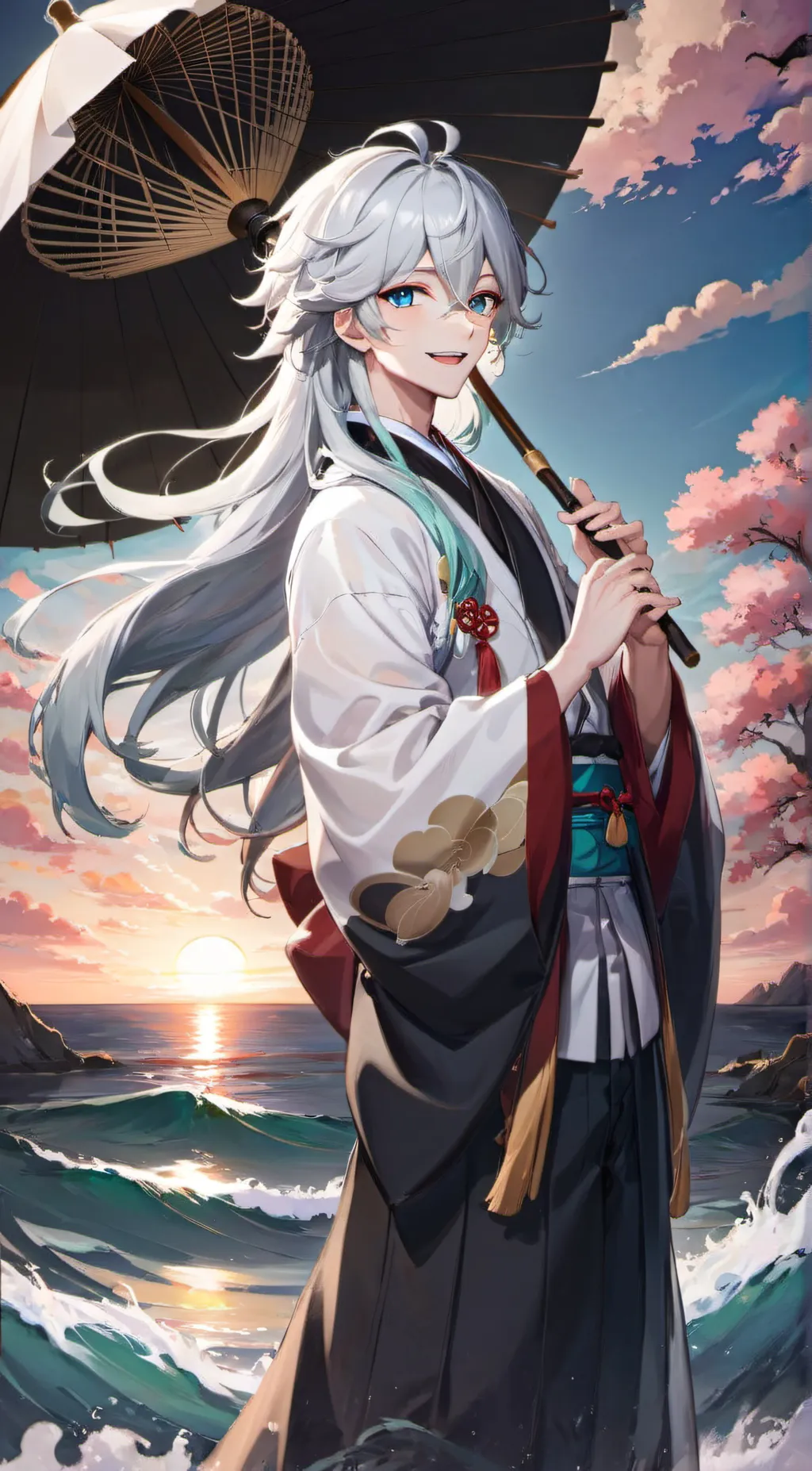 ai character: Hayato background