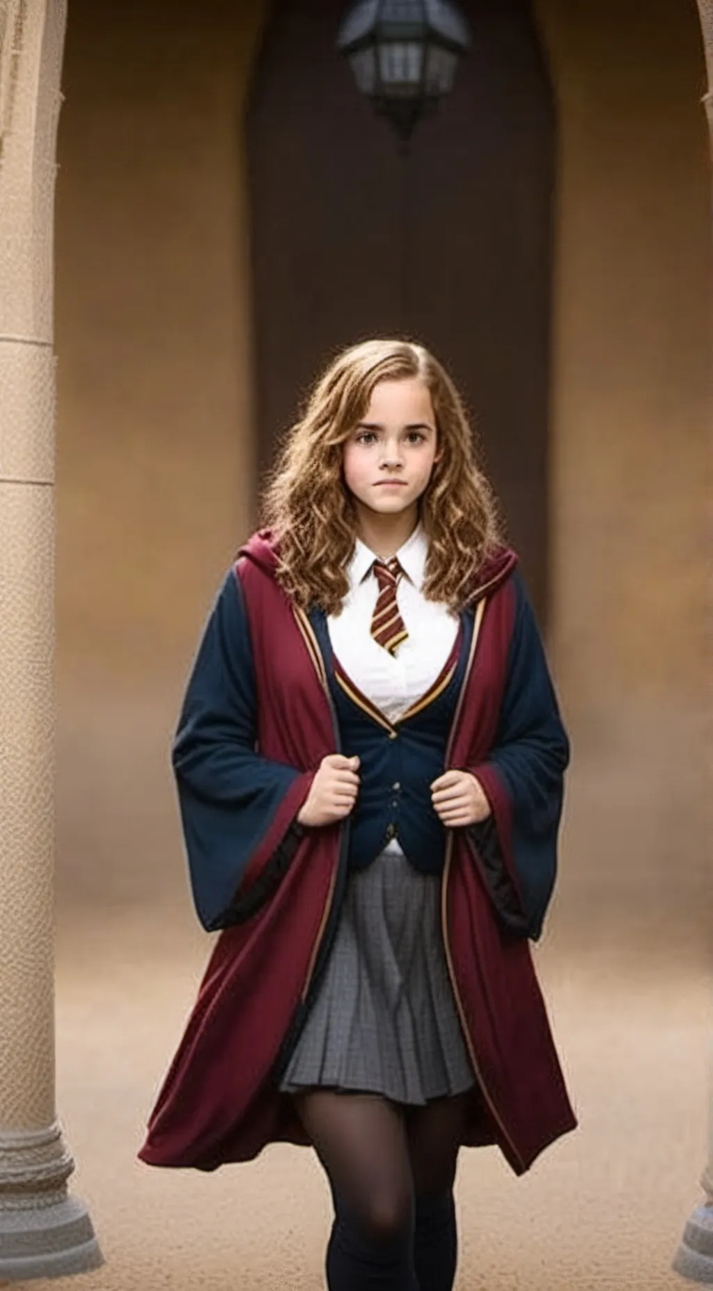 ai character: Hermione granger  background