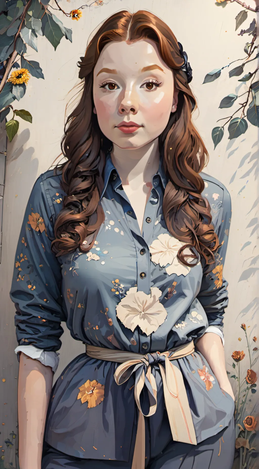 ai character: Sarah Baberah background