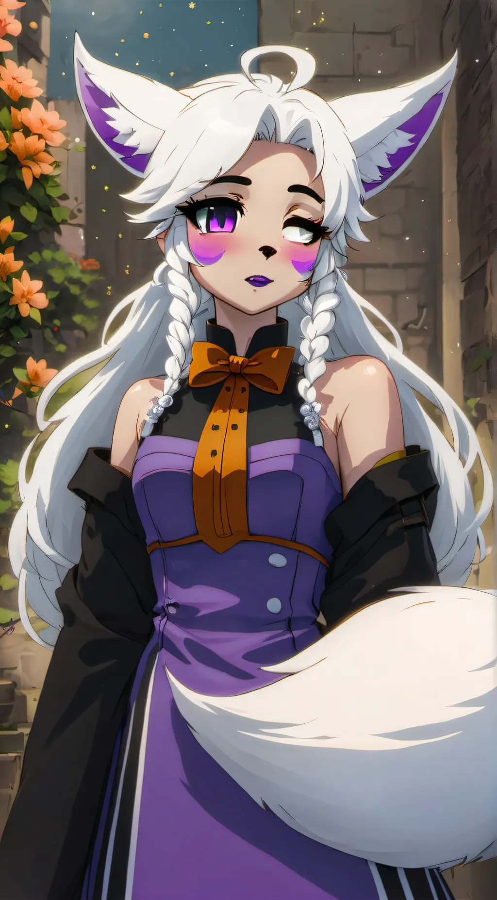 ai character: Lolbit (Girl) background