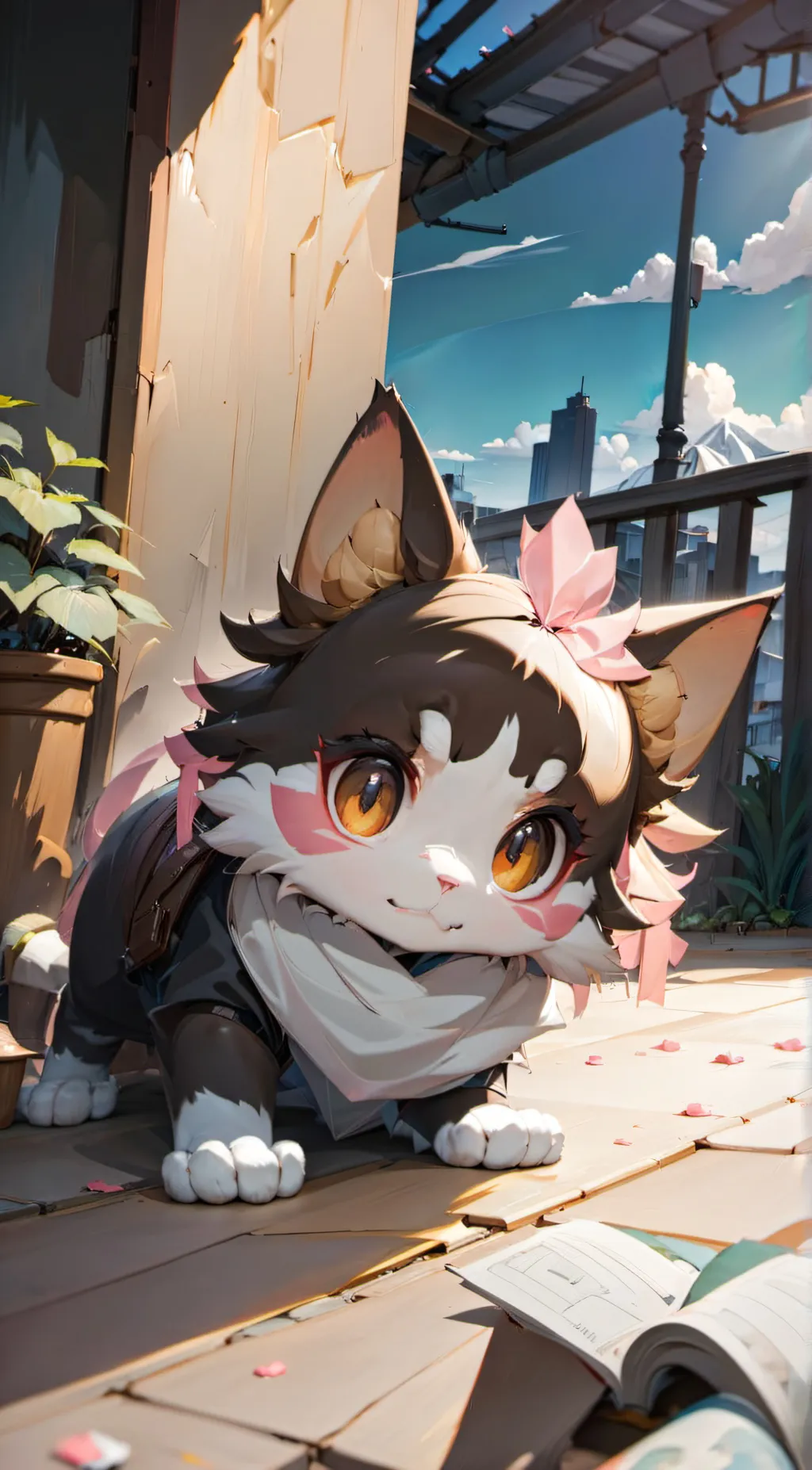 Talkie AI - Chat with ochaco but cat