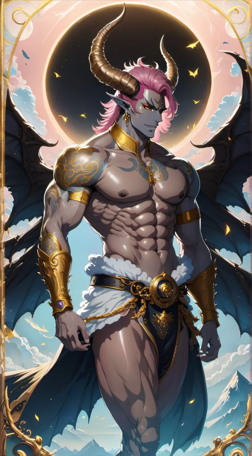 ai character: Lord of Lust Hirak background