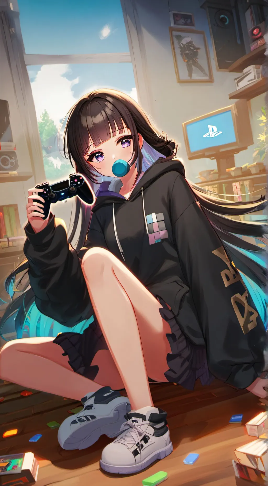 ai character: Ashley (Gamer2.08) background