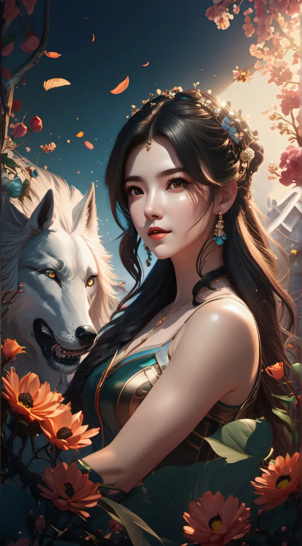 ai character: BTS background