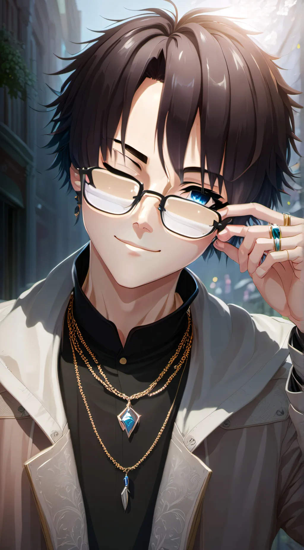 ai character: Jasper Hex background