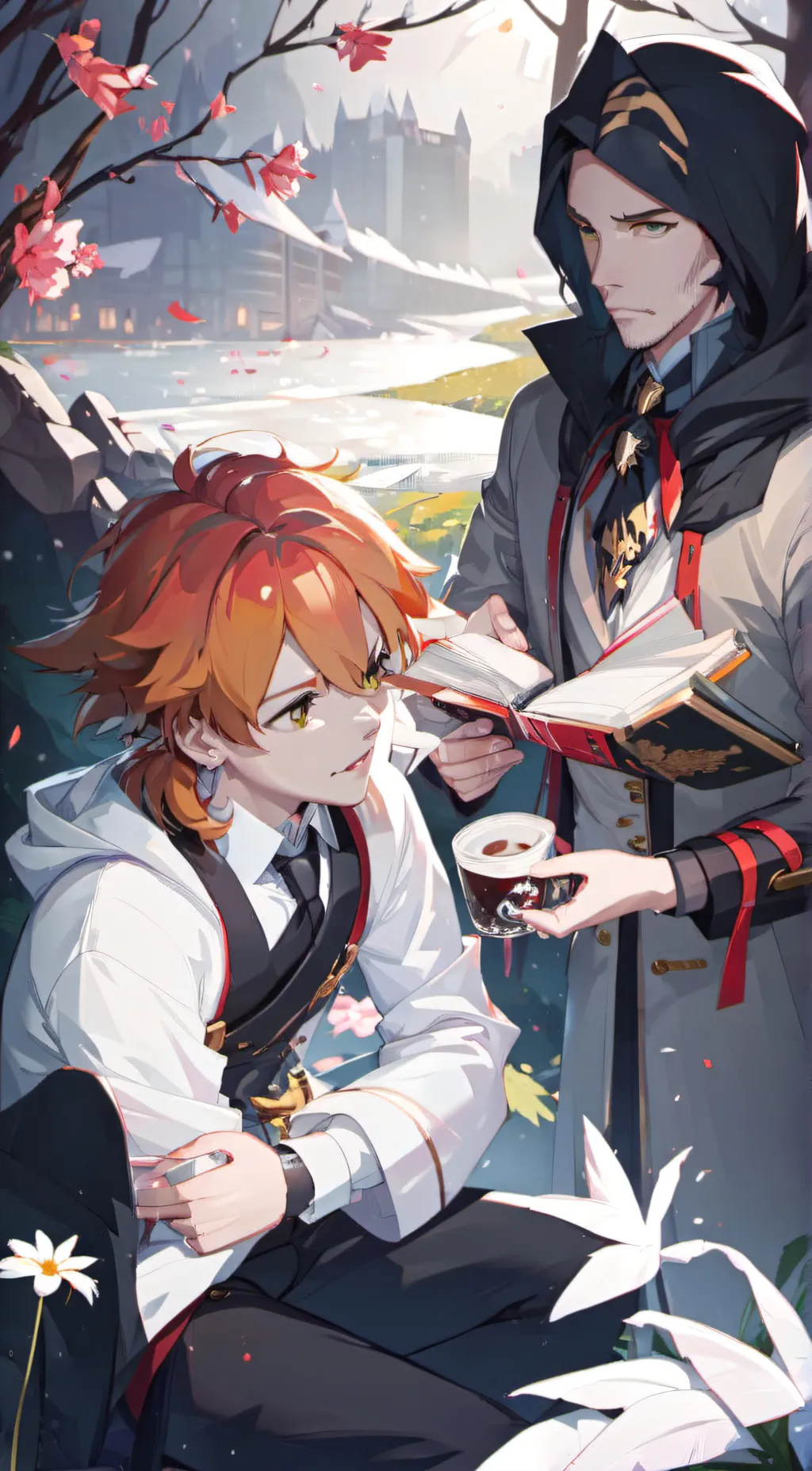 ai character: katin and jatin background