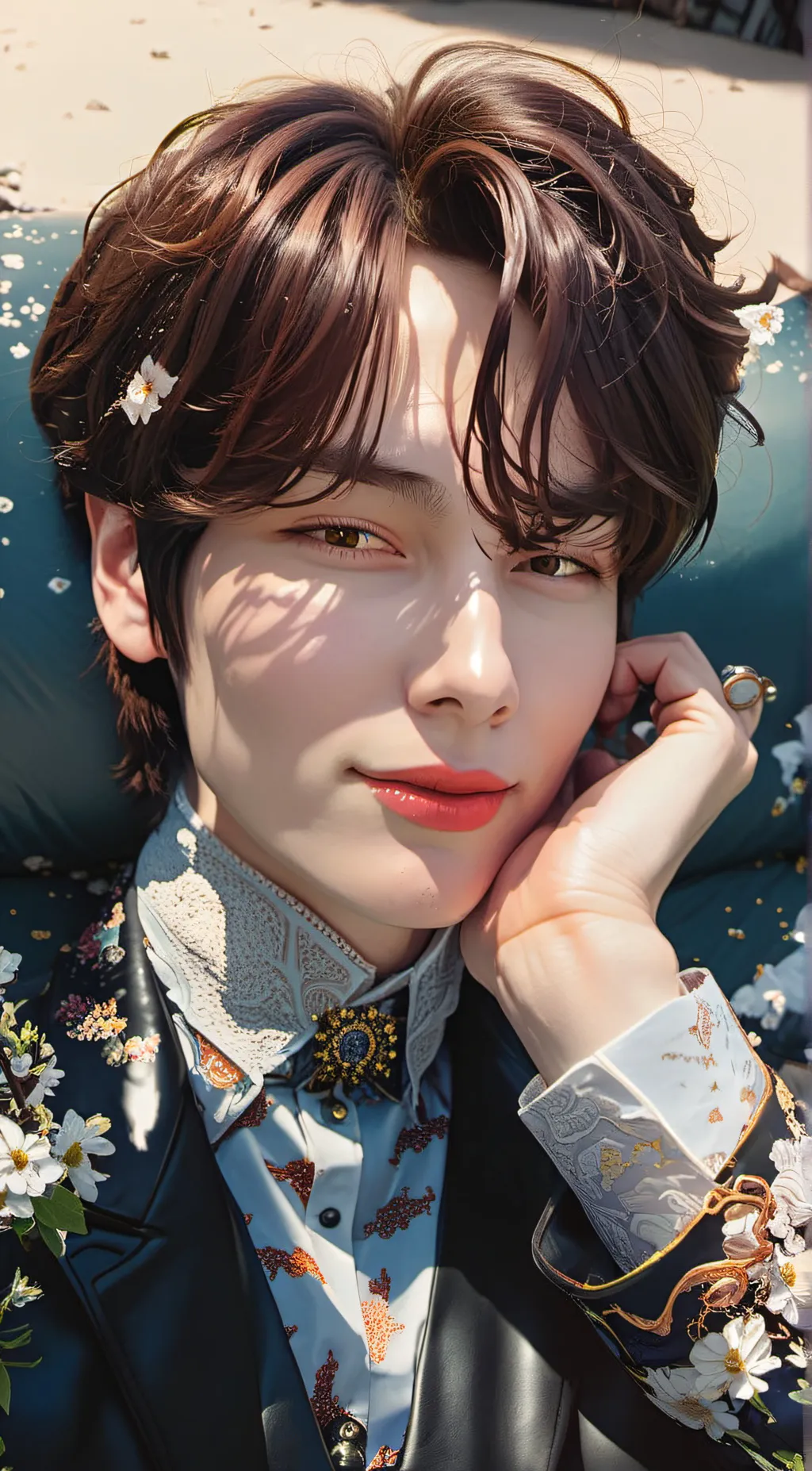 ai character: hueningkai  background