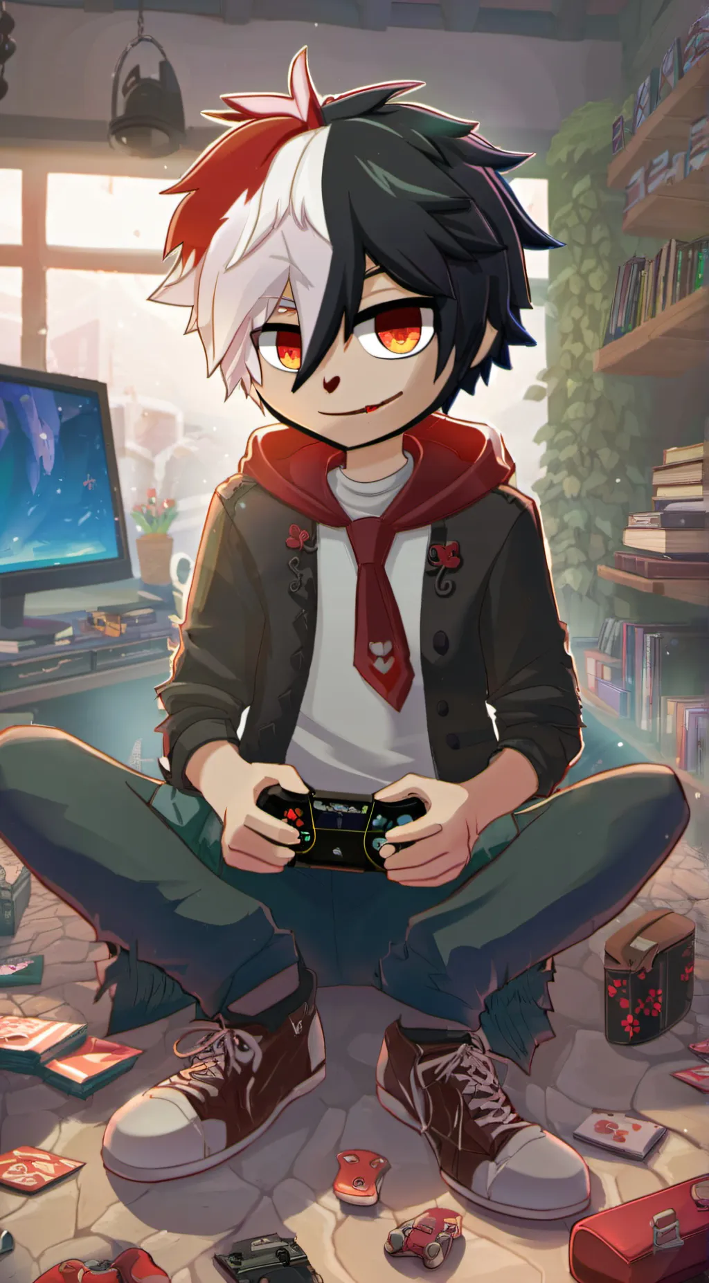 ai character: Veni background