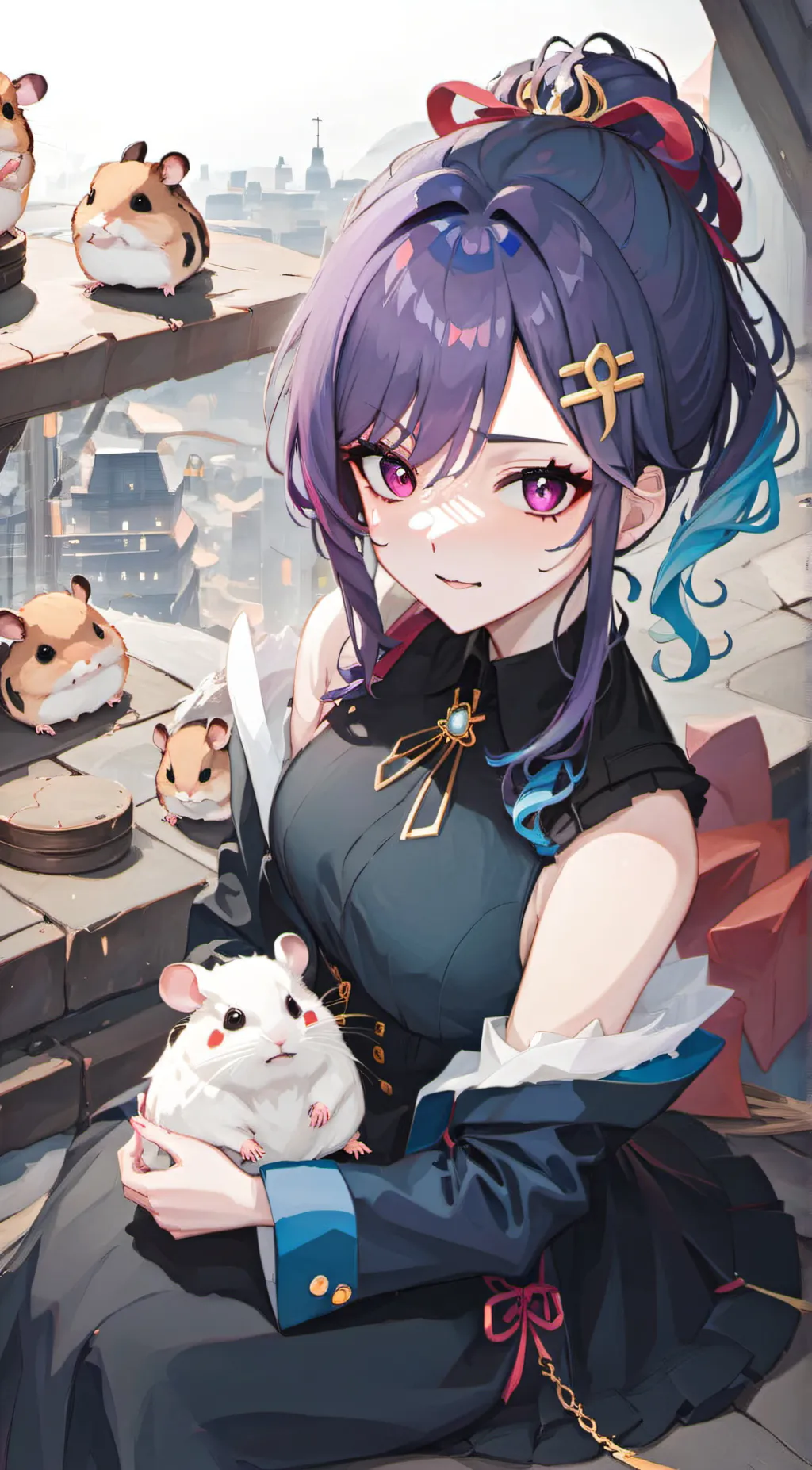 ai character: Virtual Youtuber background