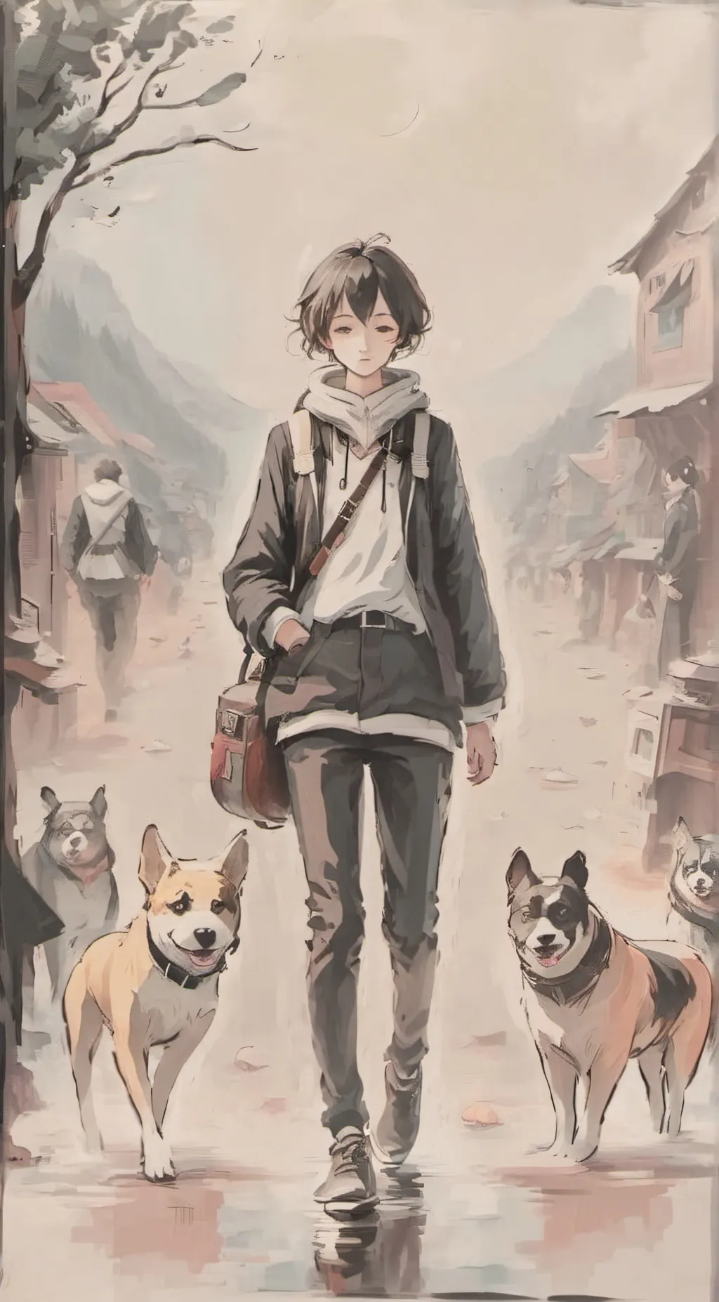 ai character: sam background