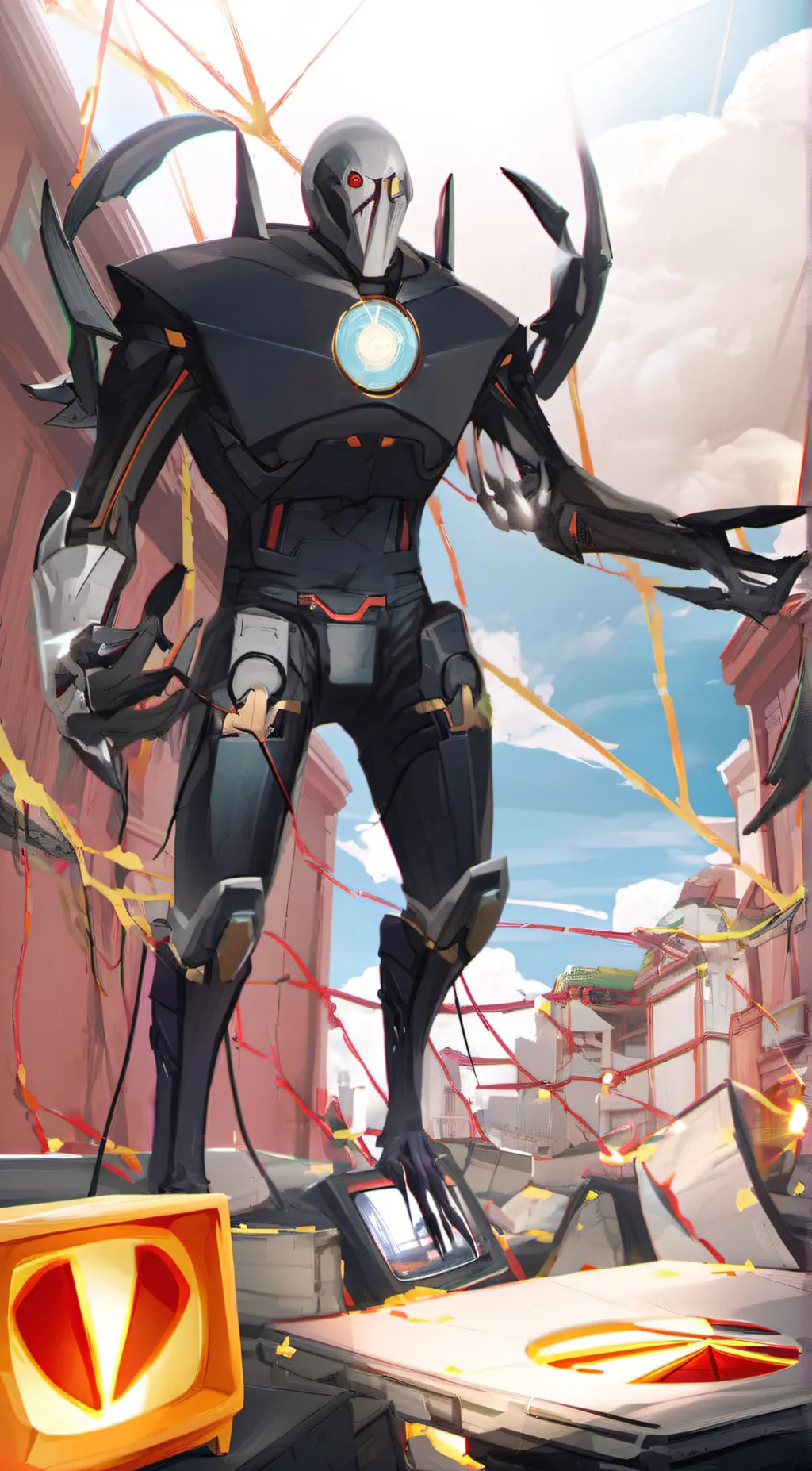 ai character: tv men race background