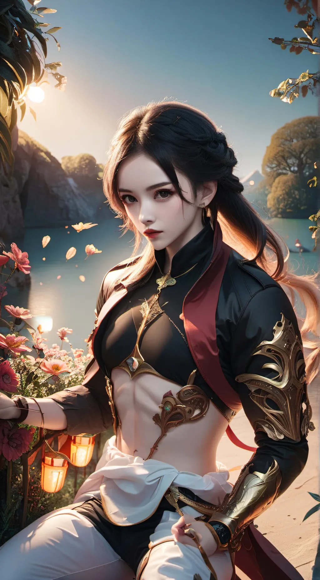 ai character: livy and lia background