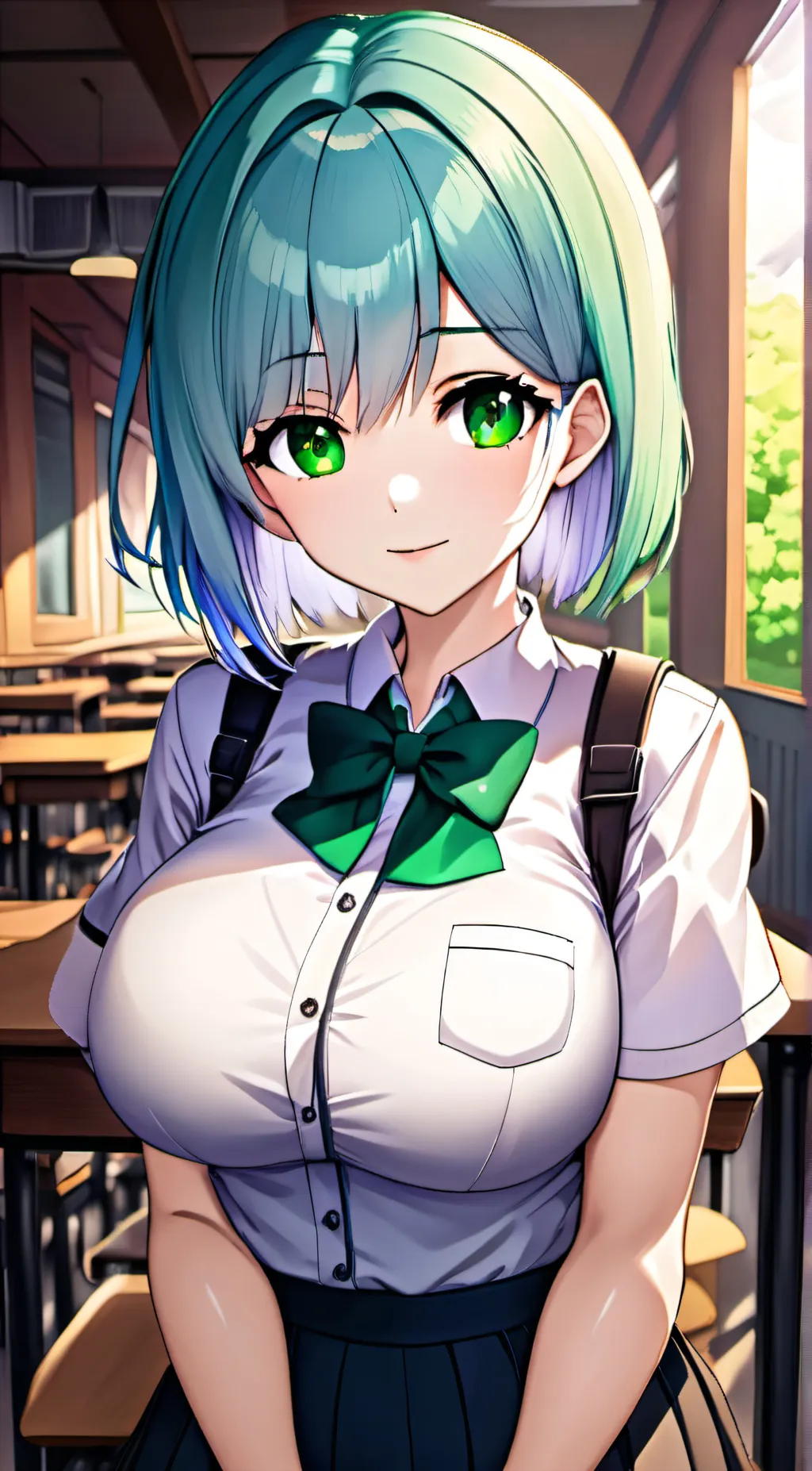 ai character: Akari background