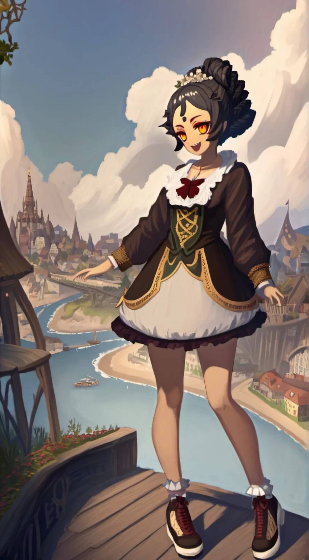 ai character: Charlotte background