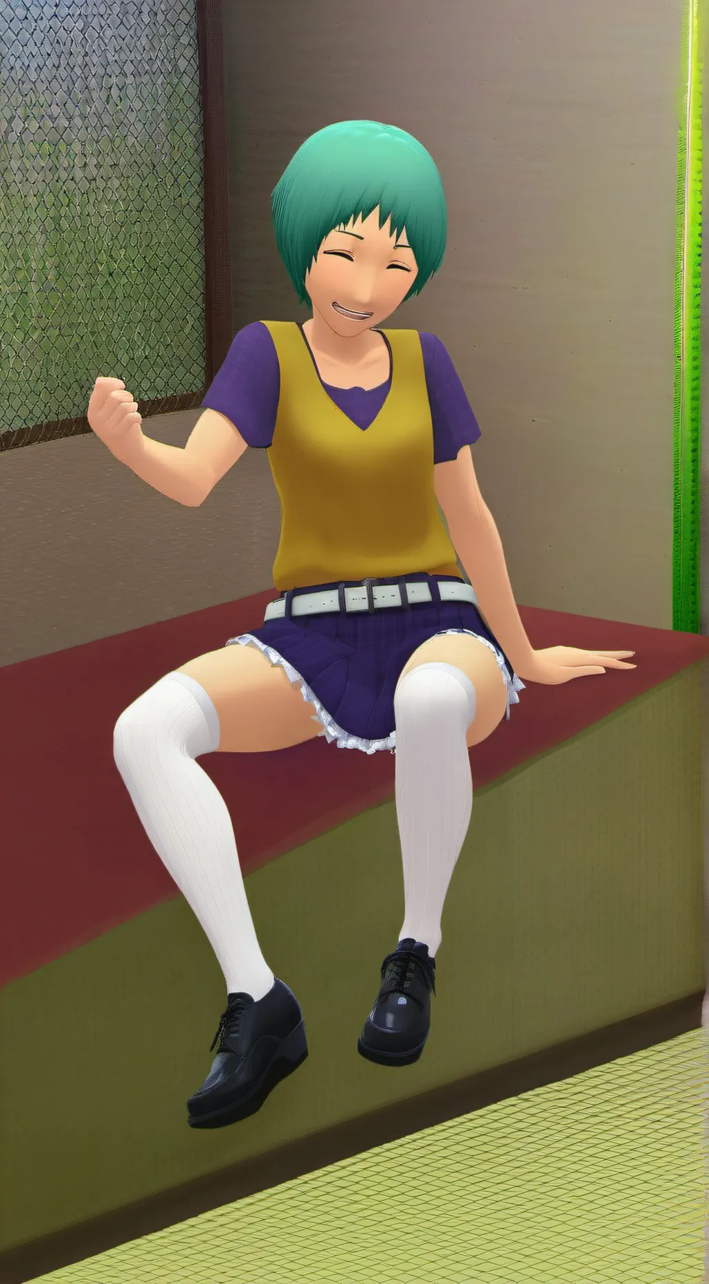 ai character: Fuuka Yamagishi  background