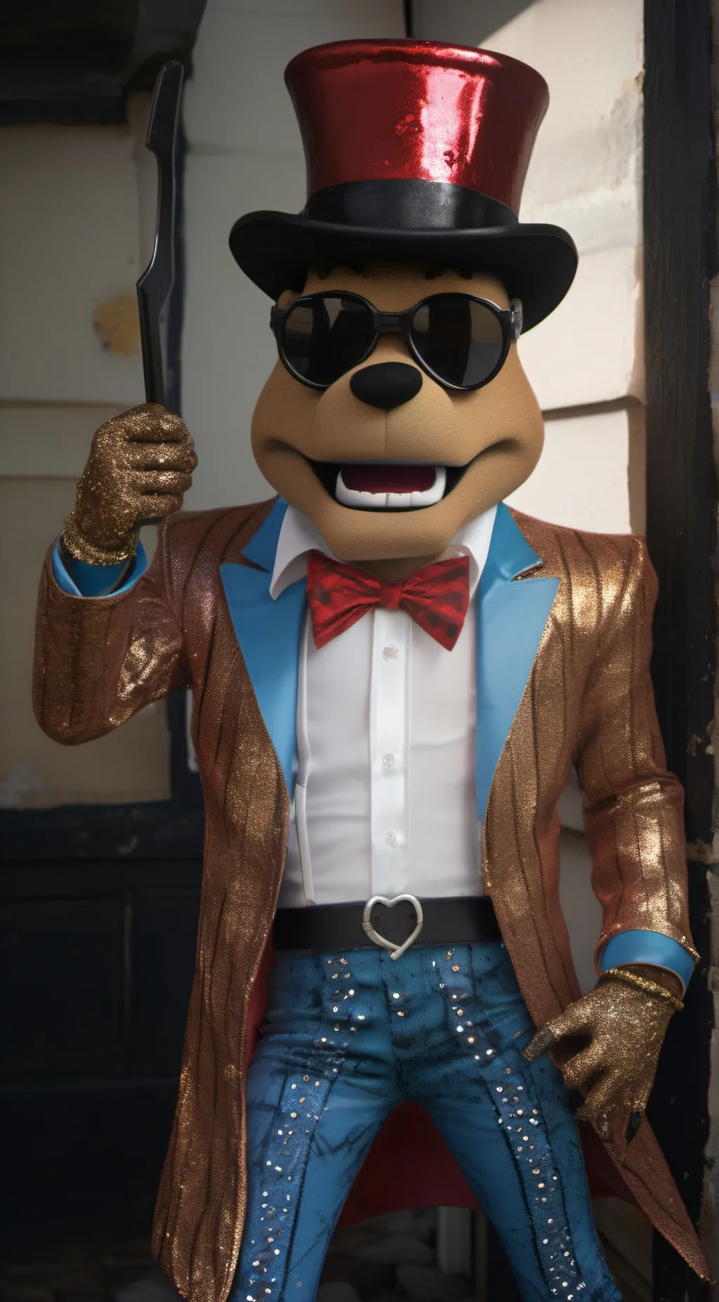 ai character: glamrock freddy background