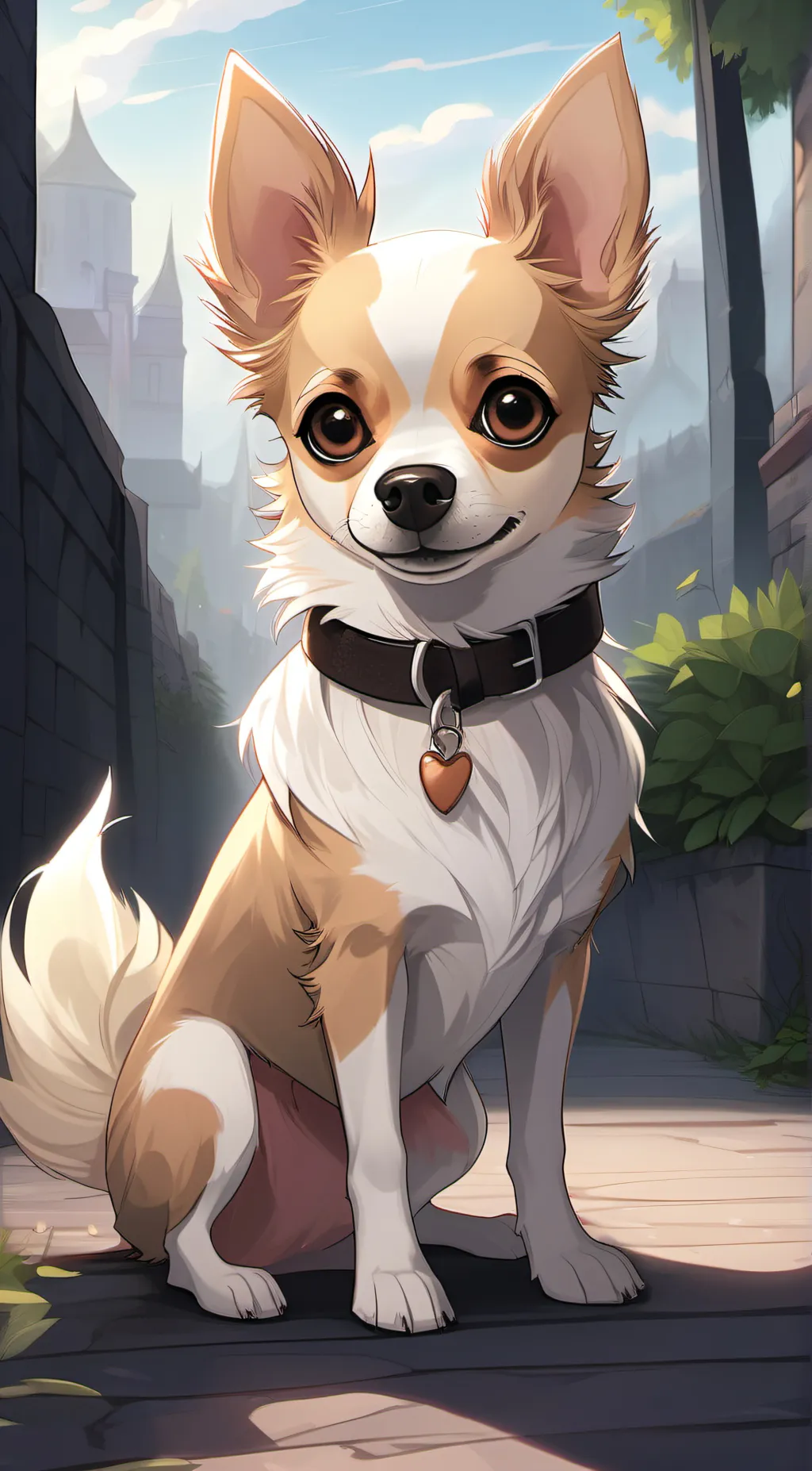 ai character: Bella background