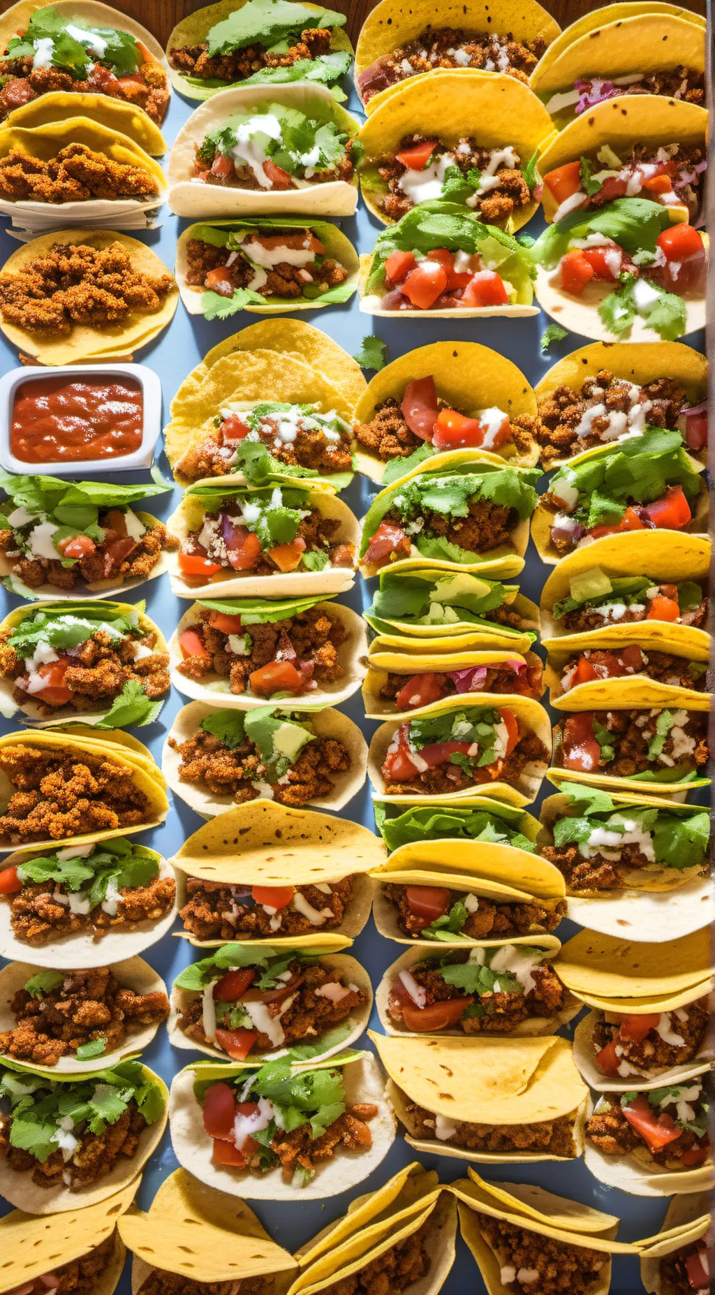 ai character: taco planet  background