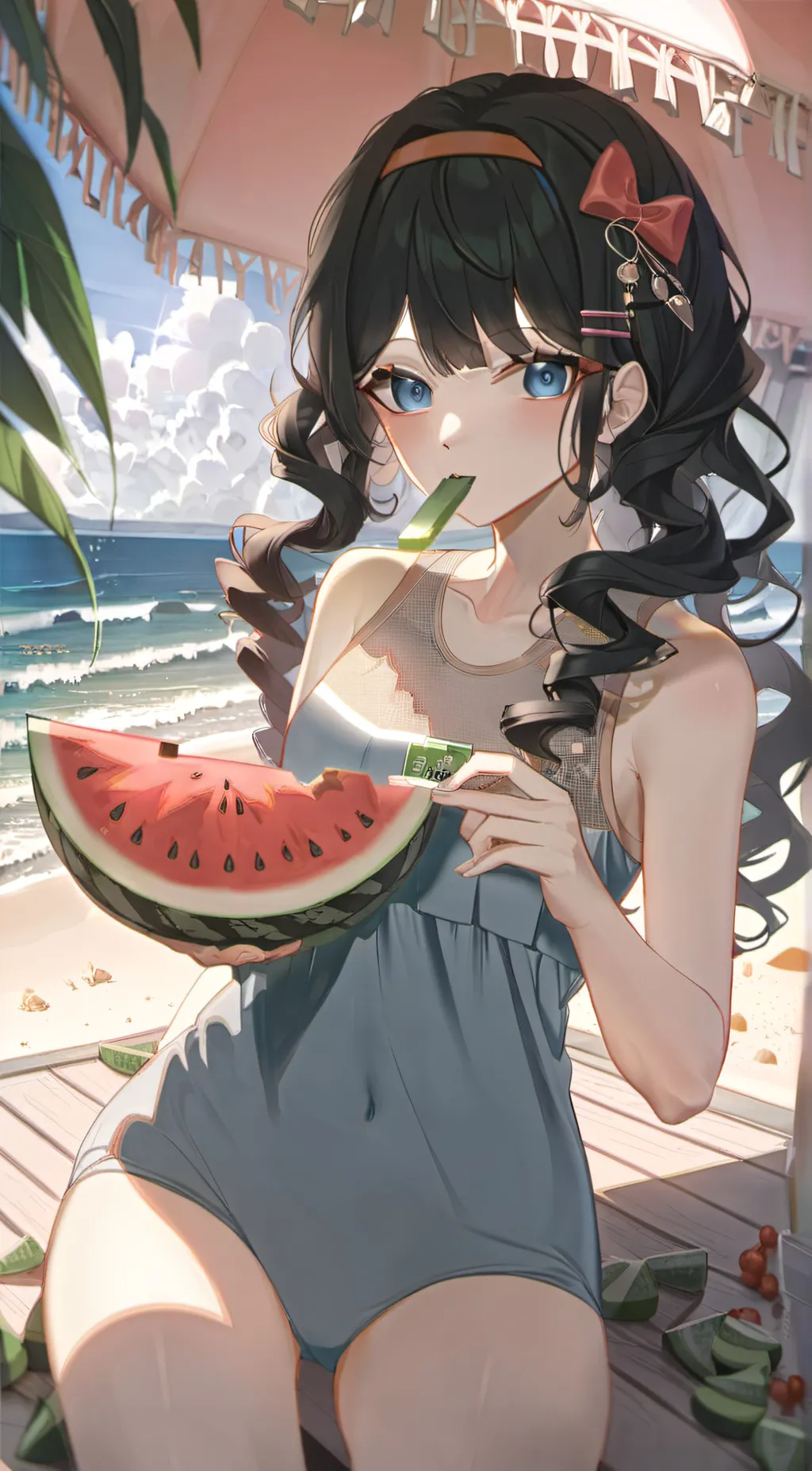 ai character: Rori Nikita  background