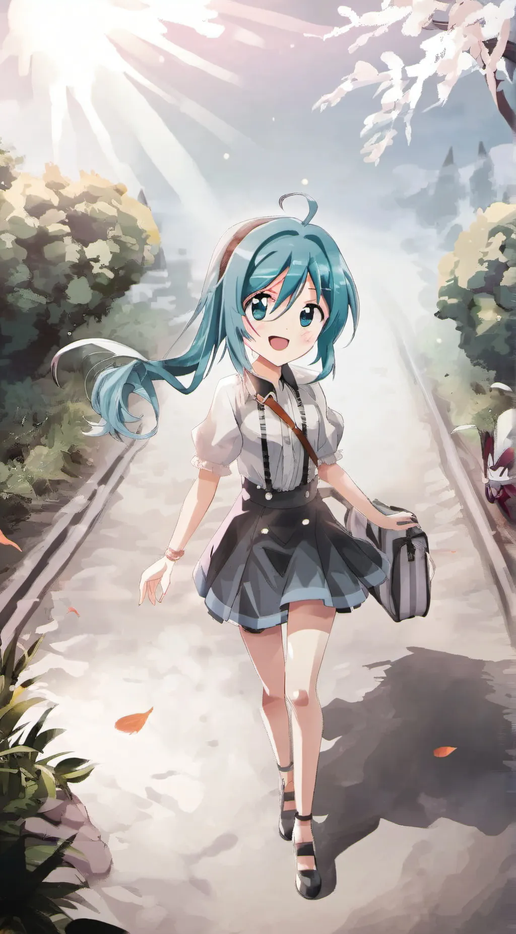 ai character: My girlfriend background